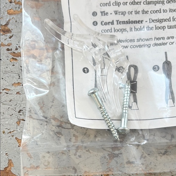 13 Sets NIP Child / Pet Safety Cord Clip Cleats For Wires and Blind Cords - Picture 2 of 3